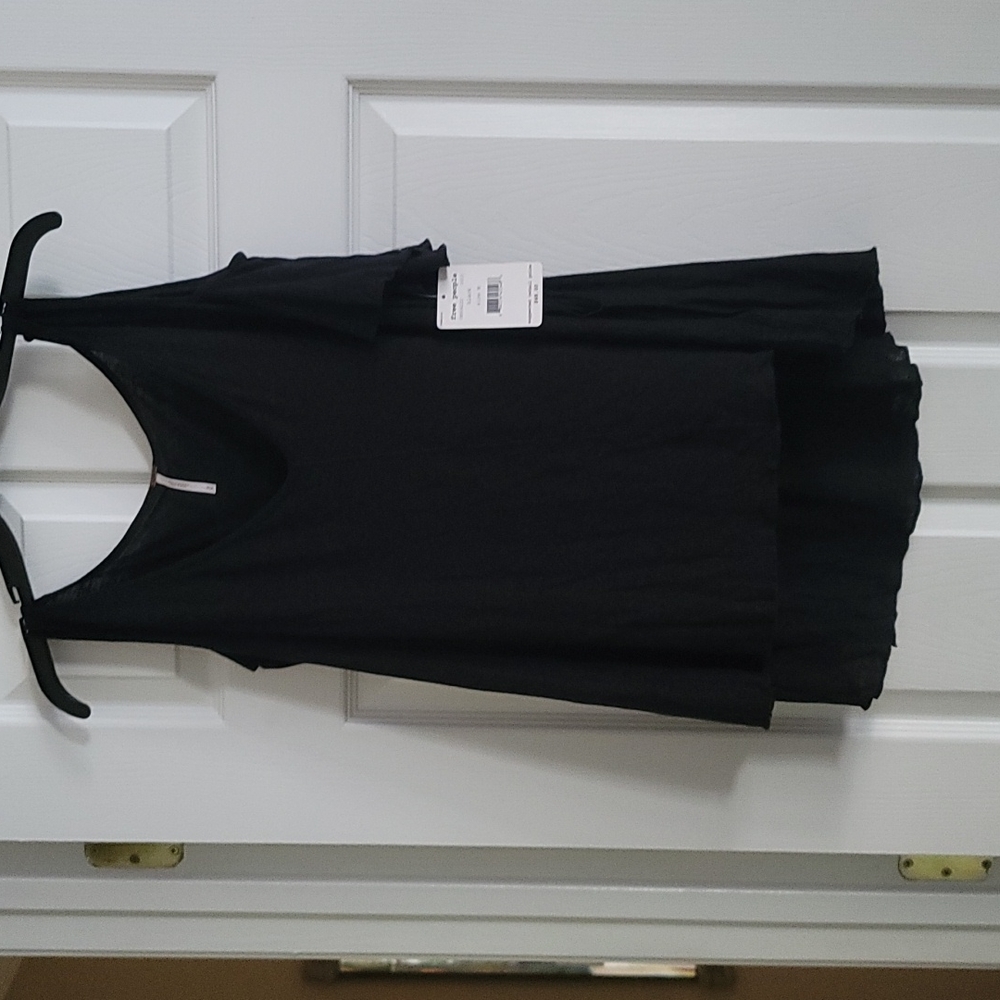 Medium Black Free People V-Neck Open shoulder lightweight Top